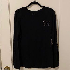 Brand New Women’s Med Black Dog Long Sleeve Shirt